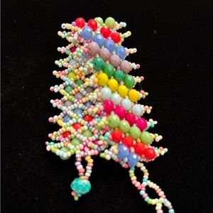 Pulcera de Cristal con chaquira